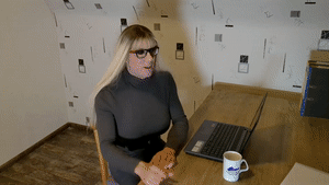 www.chrissinalovegag.com - A0526 Sticky Overhours for a busty Secretary thumbnail